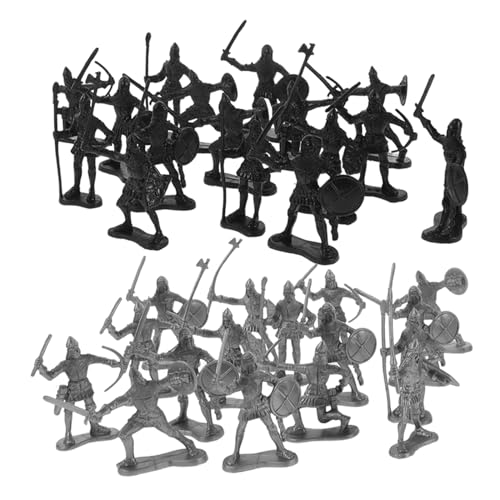 TOYANDONA 60 Stück Teiliges Soldaten Set aus Detaillierte Antike Militärfiguren mit Römischen und Mittelalterlichen Rittern Robuste Mini Soldaten für Jungen und Mädchen Pädagogisches TOYANDONA 60 Stück Teiliges Soldaten Set aus Detaillierte Antike Militärfiguren mit Römischen und Mittelalterlichen Rittern Robuste Mini Soldaten für Jungen und Mädchen Pädagogisches von TOYANDONA