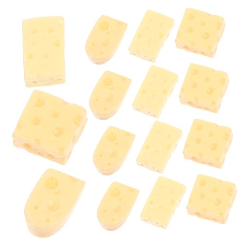 TOYANDONA Käse-Charm-zubehör 60 Stück Miniatur-käsemodelle Harz-käse- Für Die Dekoration Zu Hause Und Im Büro TOYANDONA Käse-Charm-zubehör 60 Stück Miniatur-käsemodelle Harz-käse- Für Die Dekoration Zu Hause Und Im Büro von TOYANDONA