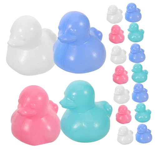 TOYANDONA 64 Stück Teiliges Enten Bunte Schwimmende Bälle aus Umweltfreundlichem PE Kunststoff Vielseitig für Badewanne Pool oder Strand Fördert Sensorische Entwicklung und Sicheres Indoor von TOYANDONA