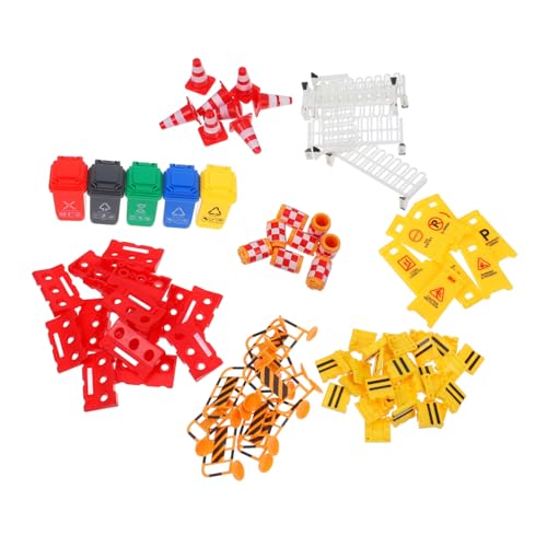 TOYANDONA 67 Stück Teiliges Verkehrsschilder Spielset für Mini Straßensperren und Verkehrszeichen Pädagogisches Lernspielzeug Verkehrssicherheit Hand Auge koordination und Kreativem TOYANDONA 67 Stück Teiliges Verkehrsschilder Spielset für Mini Straßensperren und Verkehrszeichen Pädagogisches Lernspielzeug Verkehrssicherheit Hand Auge koordination und Kreativem von TOYANDONA