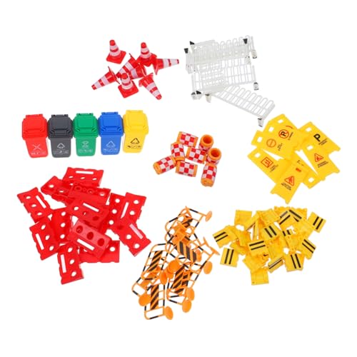 TOYANDONA 67 Stück Teiliges Verkehrszeichen spielset für Pädagogisches Abs Material Inklusive Mini verkehrskegel und Ampel Fördert Verkehrssicherheit Kreatives Rollenspiel und Räumliches TOYANDONA 67 Stück Teiliges Verkehrszeichen spielset für Pädagogisches Abs Material Inklusive Mini verkehrskegel und Ampel Fördert Verkehrssicherheit Kreatives Rollenspiel und Räumliches von TOYANDONA