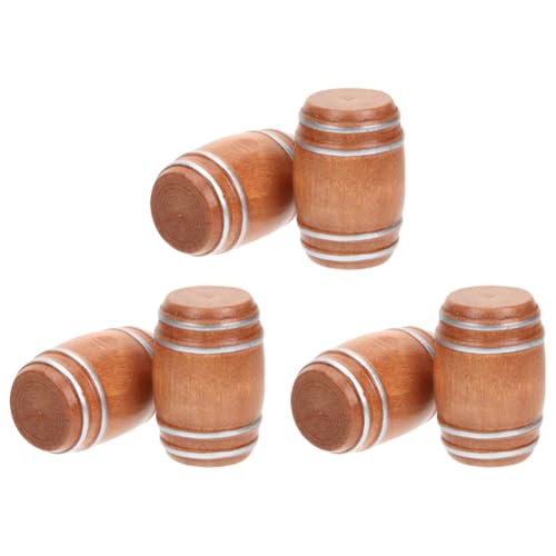 TOYANDONA 6Pcs Miniatur -Holzfässer Mini House Getränk Bier Bier Figur Figurmodelle Für Fairy Garden Bar Mikro Landschaft Dekoration Accessoires TOYANDONA 6Pcs Miniatur -Holzfässer Mini House Getränk Bier Bier Figur Figurmodelle Für Fairy Garden Bar Mikro Landschaft Dekoration Accessoires von TOYANDONA
