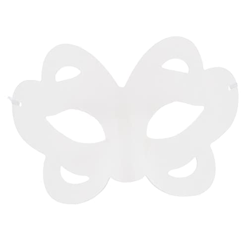 TOYANDONA 6St DIY Schmetterlingsmaske DIY-Masken Mini-Maske Kostüm Hautpflege LED-Maske halloween masken halloweenmaske DIY-Cosplay-Maske Zellstoffmaske selber machen Weiß TOYANDONA 6St DIY Schmetterlingsmaske DIY-Masken Mini-Maske Kostüm Hautpflege LED-Maske halloween masken halloweenmaske DIY-Cosplay-Maske Zellstoffmaske selber machen Weiß von TOYANDONA
