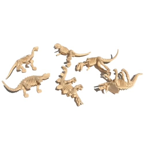 TOYANDONA 6St Dinosaurierspielzeug für Kinder Dinosaurierfiguren für Kinder Dinosaurierskelettmodell TOYANDONA 6St Dinosaurierspielzeug für Kinder Dinosaurierfiguren für Kinder Dinosaurierskelettmodell von TOYANDONA