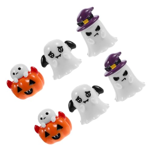 TOYANDONA 6St Geist Miniaturen Halloween-Schmuck Miniatur-Halloween-Figuren Mini-Verzierung Halloween-Verzierung Winziges Hausdekor Mikrolandschaftsdekor Halloween-Requisiten Harz TOYANDONA 6St Geist Miniaturen Halloween-Schmuck Miniatur-Halloween-Figuren Mini-Verzierung Halloween-Verzierung Winziges Hausdekor Mikrolandschaftsdekor Halloween-Requisiten Harz von TOYANDONA