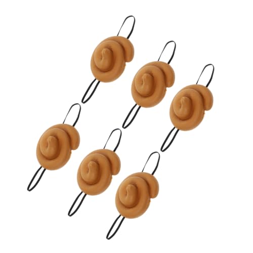 TOYANDONA 6St Mütze Poop-Hut Streich leuchtende Maske Kostüm-Requisiten für Halloween Halloween-Attacken Kinderkostüm-Kopfbedeckung Cosplay-Kostüm-Kit PVC Brown TOYANDONA 6St Mütze Poop-Hut Streich leuchtende Maske Kostüm-Requisiten für Halloween Halloween-Attacken Kinderkostüm-Kopfbedeckung Cosplay-Kostüm-Kit PVC Brown von TOYANDONA