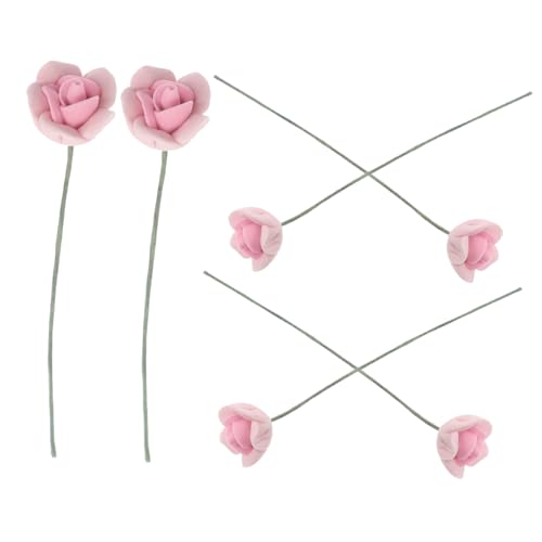 TOYANDONA Realistisches Blumenstrauß-Set Aus Künstlichen Rosen Im Maßstab 112 Für Puppenhäuser Miniatur-blumenstäbchen Zum Basteln Dekorieren Mit Rosen Für Die Heimlandschaft TOYANDONA Realistisches Blumenstrauß-Set Aus Künstlichen Rosen Im Maßstab 112 Für Puppenhäuser Miniatur-blumenstäbchen Zum Basteln Dekorieren Mit Rosen Für Die Heimlandschaft von TOYANDONA
