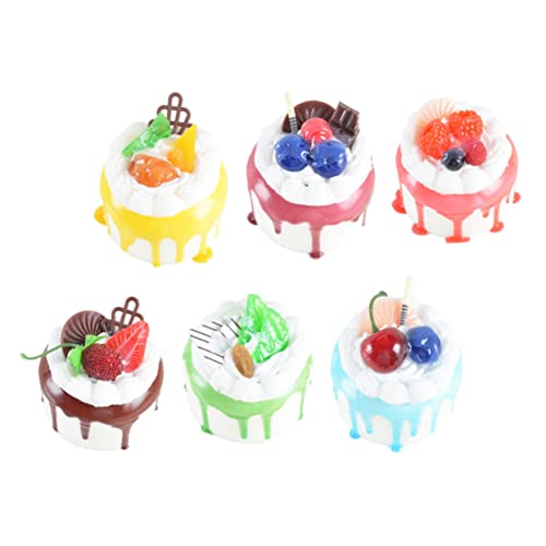 TOYANDONA 6St Simulation Kuchen offic vorratsregal küche Kuchenspielzeug Wedding Decor Pädagogisches magnetisches Design Hochzeitsdekoration gefälschte Kuchen Falsches Cupcake Pu TOYANDONA 6St Simulation Kuchen offic vorratsregal küche Kuchenspielzeug Wedding Decor Pädagogisches magnetisches Design Hochzeitsdekoration gefälschte Kuchen Falsches Cupcake Pu von TOYANDONA