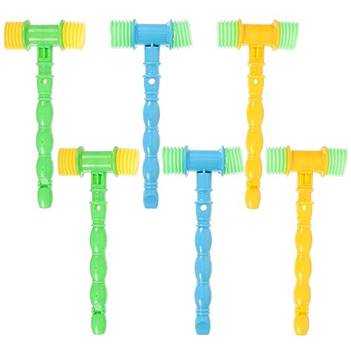 TOYANDONA 6-teiliges Buntes Pädagogisches Musikhammer-Spielzeug Für Jungen Und Mädchen Kleinkind-musikspielzeug-Set Weicher Kunststoff Lustige Geräusche TOYANDONA 6-teiliges Buntes Pädagogisches Musikhammer-Spielzeug Für Jungen Und Mädchen Kleinkind-musikspielzeug-Set Weicher Kunststoff Lustige Geräusche von TOYANDONA