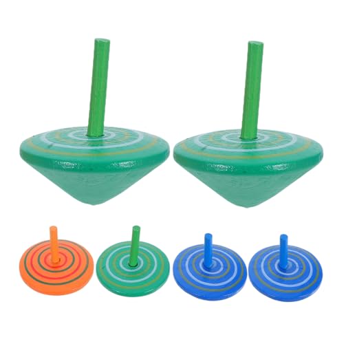 TOYANDONA 6St hölzerner Kreisel Zirkus Kreiselspielzeug für Babys Kinderkreisel bunter Kreisel holzspielzeug für spielzeuge Tops Holzpflöcke TOYANDONA 6St hölzerner Kreisel Zirkus Kreiselspielzeug für Babys Kinderkreisel bunter Kreisel holzspielzeug für spielzeuge Tops Holzpflöcke von TOYANDONA