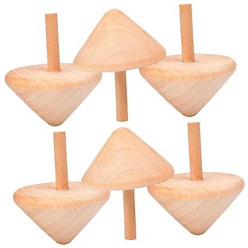 TOYANDONA 6St hölzerner Kreisel kinderspielzeug bastelset Birthday bastelsets für Pädagogisches lustiger Kinderkreisel Kreiselspielzeug aus Holz Holzspielzeug TOYANDONA 6St hölzerner Kreisel kinderspielzeug bastelset Birthday bastelsets für Pädagogisches lustiger Kinderkreisel Kreiselspielzeug aus Holz Holzspielzeug von TOYANDONA