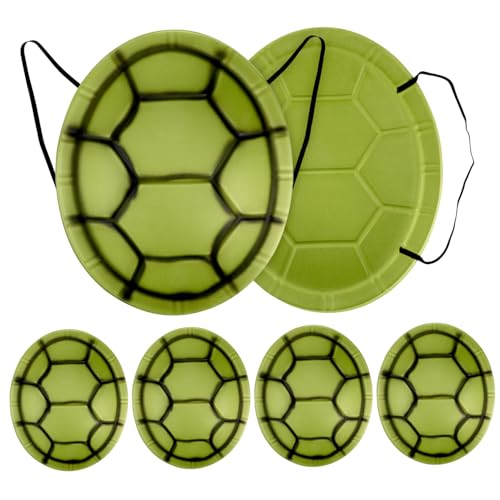 TOYANDONA 6Stücke Teiliges Schildkrötenpanzer Kostümset für Halloween Leicht Verkleidung mit Schultergurten Realistische Designs für Erwachsene für Kostümpartys und Karneval TOYANDONA 6Stücke Teiliges Schildkrötenpanzer Kostümset für Halloween Leicht Verkleidung mit Schultergurten Realistische Designs für Erwachsene für Kostümpartys und Karneval von TOYANDONA