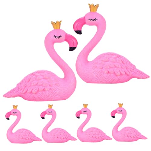 TOYANDONA 6er Set Flamingo Figuren Miniatur Tierfiguren Für Garten Und Landschaftsgestaltung Dekorative Flamingo Ornamente Für Terrassen Und Mooslandschaften TOYANDONA 6er Set Flamingo Figuren Miniatur Tierfiguren Für Garten Und Landschaftsgestaltung Dekorative Flamingo Ornamente Für Terrassen Und Mooslandschaften von TOYANDONA