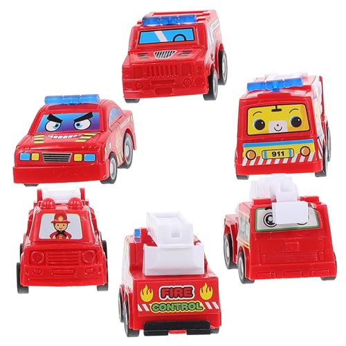 TOYANDONA 6er Set Mini Engineering Fahrzeuge Rückziehspielzeug Für Bausatz Mit Feuerwehrauto Und Weiteren Modellen Ideales Lernspielzeug Für Kleine Ingenieure TOYANDONA 6er Set Mini Engineering Fahrzeuge Rückziehspielzeug Für Bausatz Mit Feuerwehrauto Und Weiteren Modellen Ideales Lernspielzeug Für Kleine Ingenieure von TOYANDONA