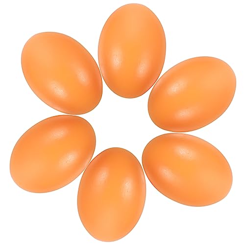 TOYANDONA Holzeier für Ostern 6 Stück Form Malerei Spielzeug Gefälschte Eier Unvollendete Modelle Simulationsdekorationen TOYANDONA Holzeier für Ostern 6 Stück Form Malerei Spielzeug Gefälschte Eier Unvollendete Modelle Simulationsdekorationen von TOYANDONA