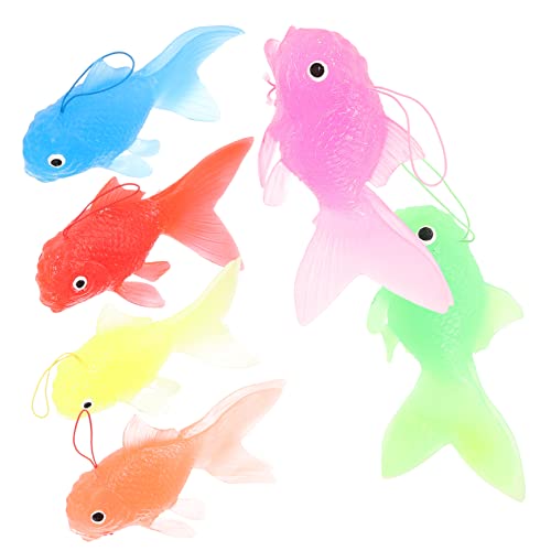 TOYANDONA 6st Künstlicher Kognitives Fischspielzeug Für Kunstaccessoire Für Zu Hause Kinderaccessoire Dekoratives Fischdekor Fischhandwerk Fisch Figur Fischschmuck Kieselgel TOYANDONA 6st Künstlicher Kognitives Fischspielzeug Für Kunstaccessoire Für Zu Hause Kinderaccessoire Dekoratives Fischdekor Fischhandwerk Fisch Figur Fischschmuck Kieselgel von TOYANDONA