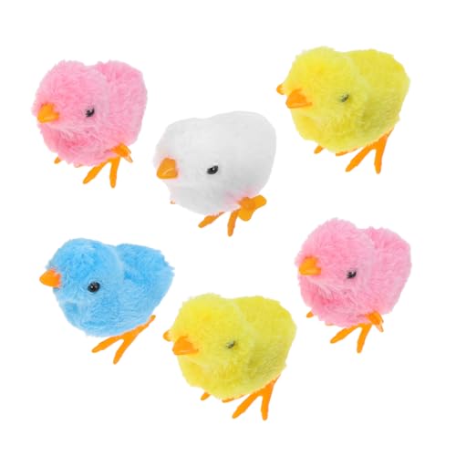 TOYANDONA 6st Ostern-uhrwerk-küken -Accessoire Küken-aufziehspielzeug Kleine Aufziehspielzeuge -aufziehküken Lustige Osterspielzeuge Interaktives Kükenspielzeug Plastik TOYANDONA 6st Ostern-uhrwerk-küken -Accessoire Küken-aufziehspielzeug Kleine Aufziehspielzeuge -aufziehküken Lustige Osterspielzeuge Interaktives Kükenspielzeug Plastik von TOYANDONA