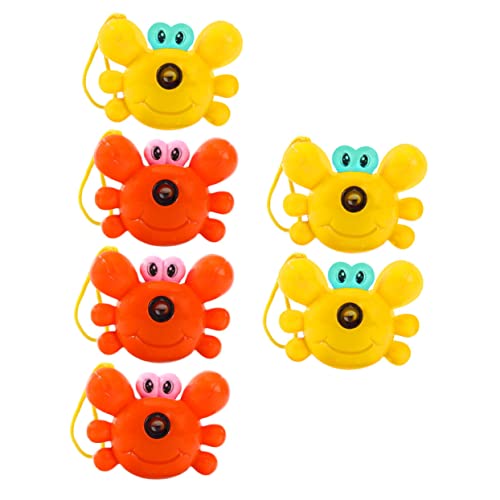 TOYANDONA 6st Projektionsspielzeug Minispielzeug Für Kinder Kidcraft-spielset Kinderspielzeug Vorgeben Videorecorder Für Kinder Plastik Kamera Krabbenform Kleinkind von TOYANDONA