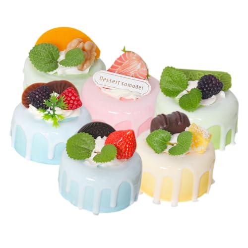 TOYANDONA 6st Simulation Kuchenmodell Repräsentative Torten Simulation Kuchen Dessert Kuchenform Backen Faux-Slice-Kuchen Cupcake -Stand Drachenkuchen Rechteckige Kuchenform Eiskuchen Schaum TOYANDONA 6st Simulation Kuchenmodell Repräsentative Torten Simulation Kuchen Dessert Kuchenform Backen Faux-Slice-Kuchen Cupcake -Stand Drachenkuchen Rechteckige Kuchenform Eiskuchen Schaum von TOYANDONA