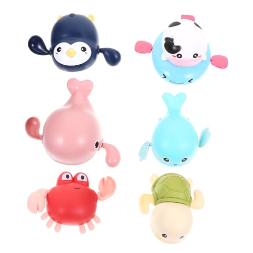 TOYANDONA 6st Wasserspielzeug Badewannenspielzeug Aufziehen -badespielzeug Aufziehspielzeug Babyspielzeug Aufziehen Babyparty- Cartoon-badewannenspielzeug Plastik TOYANDONA 6st Wasserspielzeug Badewannenspielzeug Aufziehen -badespielzeug Aufziehspielzeug Babyspielzeug Aufziehen Babyparty- Cartoon-badewannenspielzeug Plastik von TOYANDONA