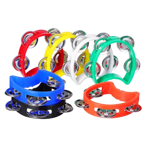 TOYANDONA 7 STK Schlaginstrument Für -Tamburin -Tamburin Musikinstrumente Für Tamburin Für Die Kirche Handtamburin Für Tambourin Halbmond-Tamburin Plastik TOYANDONA 7 STK Schlaginstrument Für -Tamburin -Tamburin Musikinstrumente Für Tamburin Für Die Kirche Handtamburin Für Tambourin Halbmond-Tamburin Plastik von TOYANDONA