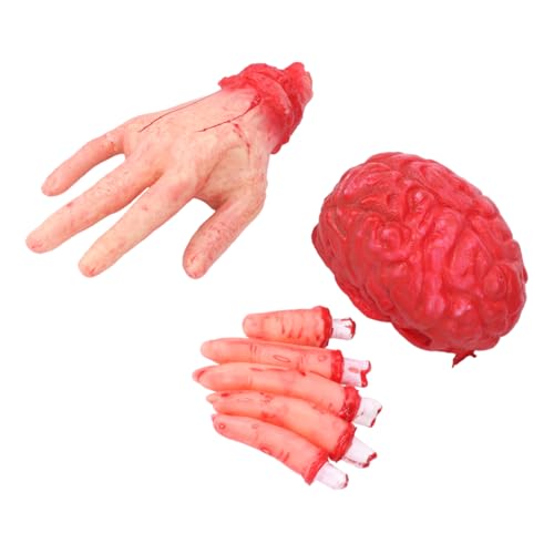 TOYANDONA 7 Stück Halloween Trick Outdoor Front Kessel Skelett Türschild Kehrschaufel Fledermäuse Dekoration Hängende Aufblasbare Besen Horror Party Supplies Gefälschte Finger TOYANDONA 7 Stück Halloween Trick Outdoor Front Kessel Skelett Türschild Kehrschaufel Fledermäuse Dekoration Hängende Aufblasbare Besen Horror Party Supplies Gefälschte Finger von TOYANDONA