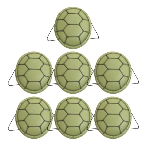 TOYANDONA 7 Stück Schildkrötenpanzer-Requisiten Hülse Form Halloween Cosplay Schildkrötenkostüm Requisiten aus Schildkrötenpanzern Schildkröte-Cosplay Partykostüm Eva Green TOYANDONA 7 Stück Schildkrötenpanzer-Requisiten Hülse Form Halloween Cosplay Schildkrötenkostüm Requisiten aus Schildkrötenpanzern Schildkröte-Cosplay Partykostüm Eva Green von TOYANDONA