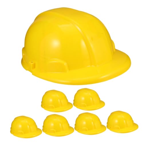 TOYANDONA 7 Stück Teiliges Bauarbeiter Hüte aus Flexiblem Realistische Verkleidungsspielzeuge für Rollenspiele Partys und Pädagogisches für Jungen und Mädchen TOYANDONA 7 Stück Teiliges Bauarbeiter Hüte aus Flexiblem Realistische Verkleidungsspielzeuge für Rollenspiele Partys und Pädagogisches für Jungen und Mädchen von TOYANDONA
