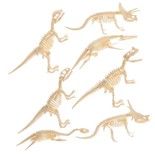TOYANDONA 7 Stück Teiliges Dinosaurier Skelett DIY zum Zusammenbauen Realistische Tierknochen Selbststehendes Modell Pädagogisches Bastelset für und Kinderzimmer Dekoration TOYANDONA 7 Stück Teiliges Dinosaurier Skelett DIY zum Zusammenbauen Realistische Tierknochen Selbststehendes Modell Pädagogisches Bastelset für und Kinderzimmer Dekoration von TOYANDONA