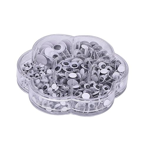 TOYANDONA 700 Stück Selbstklebende Wackelaugen Runde Augen für DIY Bastelprojekte und Scrapbooking Verschiedene Praktische Bastelaccessoires Box TOYANDONA 700 Stück Selbstklebende Wackelaugen Runde Augen für DIY Bastelprojekte und Scrapbooking Verschiedene Praktische Bastelaccessoires Box von TOYANDONA
