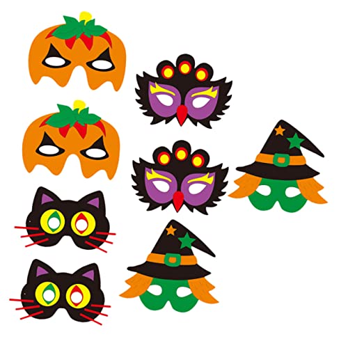 TOYANDONA 8 Sets Halloween Masken Bekleidung Kinderkostüme Kinderkleidung Masken Tierdesign Masken Auffällige Masken Kreative Kinderbasteleien Hexen TOYANDONA 8 Sets Halloween Masken Bekleidung Kinderkostüme Kinderkleidung Masken Tierdesign Masken Auffällige Masken Kreative Kinderbasteleien Hexen von TOYANDONA