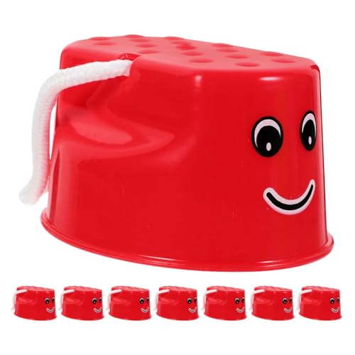 TOYANDONA 8 Stück Balancier-Stelzen für Kinder: Eimer-Stelzen, Kunststoff-Gehbecher, Kinder-GEH-Balance-Eimer für Mädchen und Jungen, Gleichgewichtstraining, Outdoor-Aktivitäten TOYANDONA 8 Stück Balancier-Stelzen für Kinder: Eimer-Stelzen, Kunststoff-Gehbecher, Kinder-GEH-Balance-Eimer für Mädchen und Jungen, Gleichgewichtstraining, Outdoor-Aktivitäten von TOYANDONA
