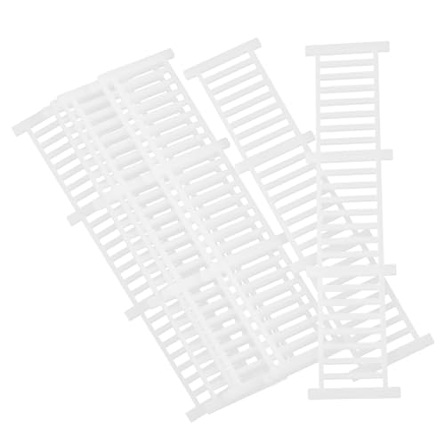 TOYANDONA 8 Stück Gartenzaun Dekorative Zäune für Puppenhäuser und Mikrolandschaften aus Langlebigem Material Installieren für DIY Projekte von TOYANDONA