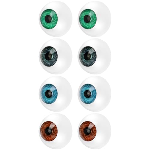 TOYANDONA 8 Stück Halloween-Augäpfel: Künstliche Augäpfel Aus Kunststoff Realistische Gruselige Hohlaugen Augäpfel Zum Basteln -Kostüm-Requisiten Für TOYANDONA 8 Stück Halloween-Augäpfel: Künstliche Augäpfel Aus Kunststoff Realistische Gruselige Hohlaugen Augäpfel Zum Basteln -Kostüm-Requisiten Für von TOYANDONA