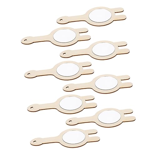 TOYANDONA 8 Stück Kleine Holzspiegel Für Kleine Mädchen Schminkspiegel Badewannenzubehör Für Kleinkinder Kaninchen Kleiner Spiegel Kinderspielzeug Kosmetikspiegel Häschen Für TOYANDONA 8 Stück Kleine Holzspiegel Für Kleine Mädchen Schminkspiegel Badewannenzubehör Für Kleinkinder Kaninchen Kleiner Spiegel Kinderspielzeug Kosmetikspiegel Häschen Für von TOYANDONA