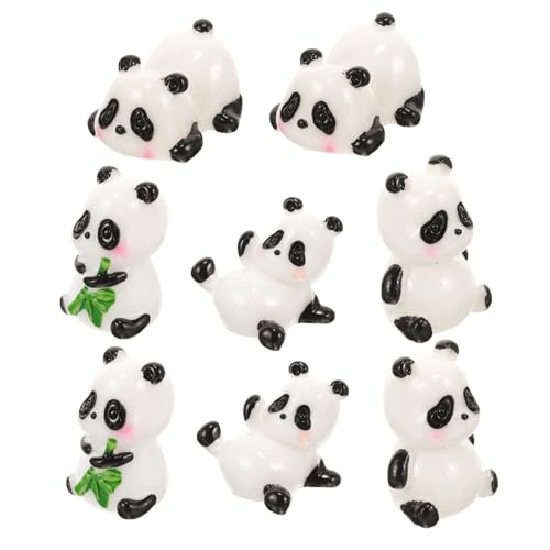 TOYANDONA 8 Stück Mini Panda Ornament Plüsch Panda Touch Display Figur Panda Modell Stofftier Skulptur Panda Niedlicher Panda Geburtstag Topper Panda Harz TOYANDONA 8 Stück Mini Panda Ornament Plüsch Panda Touch Display Figur Panda Modell Stofftier Skulptur Panda Niedlicher Panda Geburtstag Topper Panda Harz von TOYANDONA