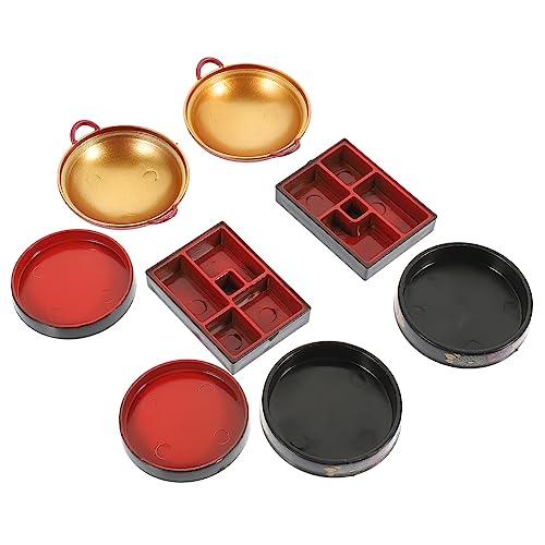 TOYANDONA 8stücke Teiliges Miniatur-küchenzubehör Für Puppenhäuser Hochwertige Sushi-Teller Essgeschirr Und Dekoration Für Kreative Mini-szenen Für Sammler Und Bastler TOYANDONA 8stücke Teiliges Miniatur-küchenzubehör Für Puppenhäuser Hochwertige Sushi-Teller Essgeschirr Und Dekoration Für Kreative Mini-szenen Für Sammler Und Bastler von TOYANDONA