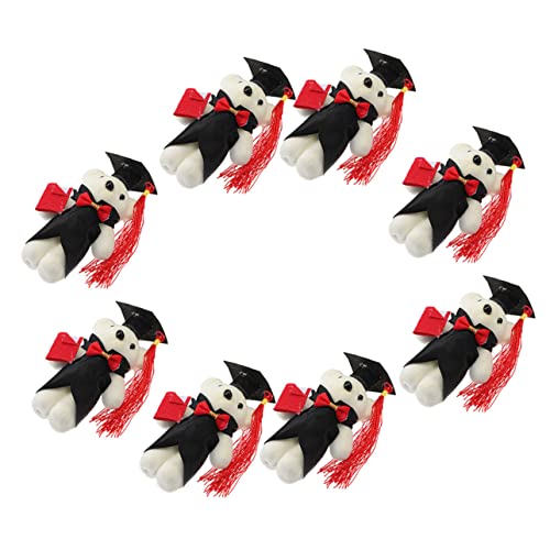 TOYANDONA 8 Stück Puppe Abschlussgeschenk Abschluss Plüschbär Vorschulkinder Abschlussbär Mini Abschlussspielzeug Stofftier Plüschtier Bären Abschlussdekorationen Blumenstrauß DIY Zubehör TOYANDONA 8 Stück Puppe Abschlussgeschenk Abschluss Plüschbär Vorschulkinder Abschlussbär Mini Abschlussspielzeug Stofftier Plüschtier Bären Abschlussdekorationen Blumenstrauß DIY Zubehör von TOYANDONA