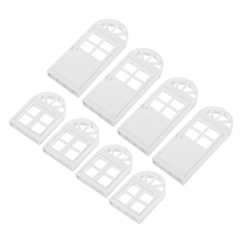 TOYANDONA 8 Stück Puppenhausminiaturen Miniatur-puppenstubenmöbel Möbel Für Puppenhaus Handwerksbehörden Mini Haustür Winzige Tür Miniaturgarten -kit Puppenhaus Miniaturzubehör Weiß Plastik TOYANDONA 8 Stück Puppenhausminiaturen Miniatur-puppenstubenmöbel Möbel Für Puppenhaus Handwerksbehörden Mini Haustür Winzige Tür Miniaturgarten -kit Puppenhaus Miniaturzubehör Weiß Plastik von TOYANDONA