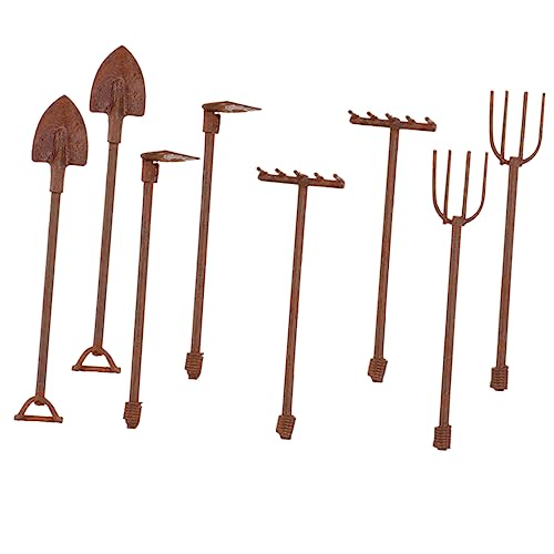 TOYANDONA 8 Stück Retro -mini -Werkzeuge Puppenhausmöbel Feengartenzubehör Gartengeräte Drinnen Bauernhof Schaufel Zubehör Für Den Miniatur-feengarten Miniatur -Tool -kit Eisen TOYANDONA 8 Stück Retro -mini -Werkzeuge Puppenhausmöbel Feengartenzubehör Gartengeräte Drinnen Bauernhof Schaufel Zubehör Für Den Miniatur-feengarten Miniatur -Tool -kit Eisen von TOYANDONA
