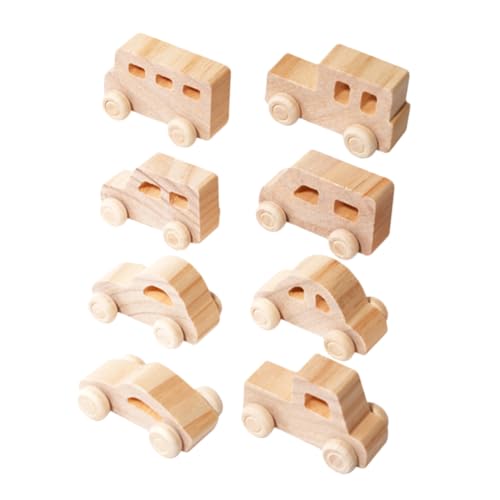 TOYANDONA 8 Stück Teiliges DIY Holzauto Spielzeugset Unvollendete Bastelautos zum Bemalen Kreative Holzspielzeuge für Fördert Hand Augen Koordination und Kreativität TOYANDONA 8 Stück Teiliges DIY Holzauto Spielzeugset Unvollendete Bastelautos zum Bemalen Kreative Holzspielzeuge für Fördert Hand Augen Koordination und Kreativität von TOYANDONA