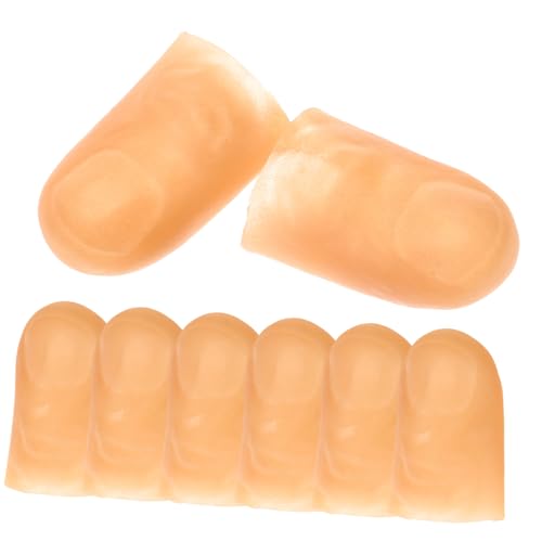 TOYANDONA 8 Stück Teiliges Leuchtende Daumenlichter Daumenlampen aus Kunststoff für Partyspiele und Shows Superhelle Rote LED Fingerlichter Bequem Tragbar Einheitsgröße ohne Spezielle TOYANDONA 8 Stück Teiliges Leuchtende Daumenlichter Daumenlampen aus Kunststoff für Partyspiele und Shows Superhelle Rote LED Fingerlichter Bequem Tragbar Einheitsgröße ohne Spezielle von TOYANDONA