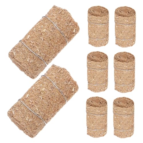 TOYANDONA 8 Stück Teiliges Mini Heuballen aus Realistischem Stroh Detailgetreue Miniaturfiguren für Puppenhaus Kreative Garten und DIY Dekoration Lehrreiches Bauernhofmodell Naturgetreu und TOYANDONA 8 Stück Teiliges Mini Heuballen aus Realistischem Stroh Detailgetreue Miniaturfiguren für Puppenhaus Kreative Garten und DIY Dekoration Lehrreiches Bauernhofmodell Naturgetreu und von TOYANDONA