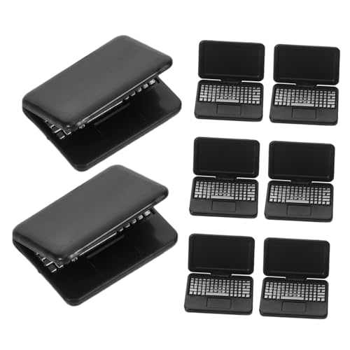 TOYANDONA 8 Stück Teiliges Mini Laptop für Puppenhaus Faltbare Miniatur Computer Realistische Laptops für Rollenspiele Frühe Bildung Kreativität und Vorstellungskraft TOYANDONA 8 Stück Teiliges Mini Laptop für Puppenhaus Faltbare Miniatur Computer Realistische Laptops für Rollenspiele Frühe Bildung Kreativität und Vorstellungskraft von TOYANDONA