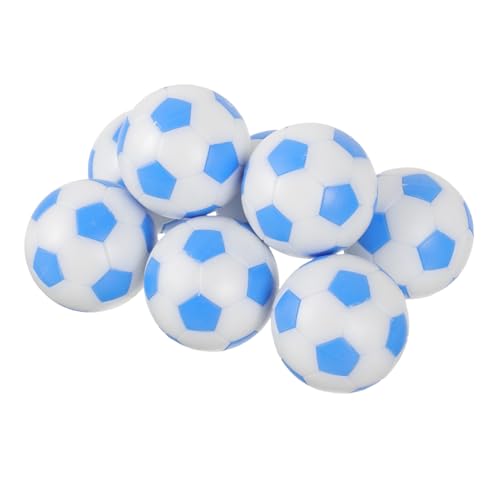TOYANDONA 8 Stück Teiliges Mini Tischfußball Bälle Ersatzkugeln Weiß Kompatibel mit Standard Kickertischen Langlebige und Elegante Fußball Zubehör für Tischkicker Spiele von TOYANDONA