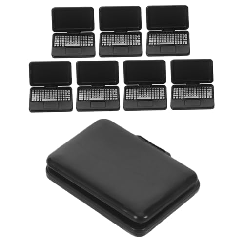 TOYANDONA 8 Stück Teiliges Miniatur Dollhouse Laptop aus Kunststoff Faltbare Computer Realistische Mini Accessoires für Kreatives Rollenspiel und Frühkindliche Bildungsförderung TOYANDONA 8 Stück Teiliges Miniatur Dollhouse Laptop aus Kunststoff Faltbare Computer Realistische Mini Accessoires für Kreatives Rollenspiel und Frühkindliche Bildungsförderung von TOYANDONA