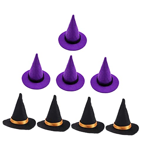TOYANDONA 8 Stück Teiliges Set Mini Hexenhüte für Puppen Dekorative Halloween Accessoires Vielseitige Diy Hüte für Fotos und Kostüme ohne Geruch für Kreative Projekte TOYANDONA 8 Stück Teiliges Set Mini Hexenhüte für Puppen Dekorative Halloween Accessoires Vielseitige Diy Hüte für Fotos und Kostüme ohne Geruch für Kreative Projekte von TOYANDONA