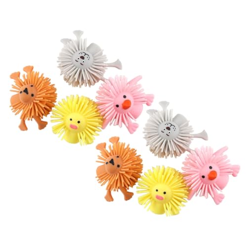 TOYANDONA 8 Stück Teiliges Tier fingerpuppen Set aus Weichem TPR Bunte Kinderspielzeug fingerpuppen für Kleinkinder Leichtes Tragbares Party Geschenk TOYANDONA 8 Stück Teiliges Tier fingerpuppen Set aus Weichem TPR Bunte Kinderspielzeug fingerpuppen für Kleinkinder Leichtes Tragbares Party Geschenk von TOYANDONA