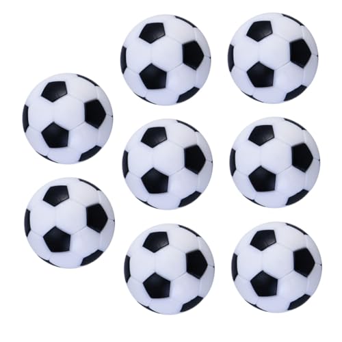 TOYANDONA 8 Stück Teiliges Tischfußball Bälle Durchmesser Kunststoff Ersatzbälle Mehrfarbig für Standard Tischkicker Spiel Zubehör Geeignet für Erwachsene von TOYANDONA