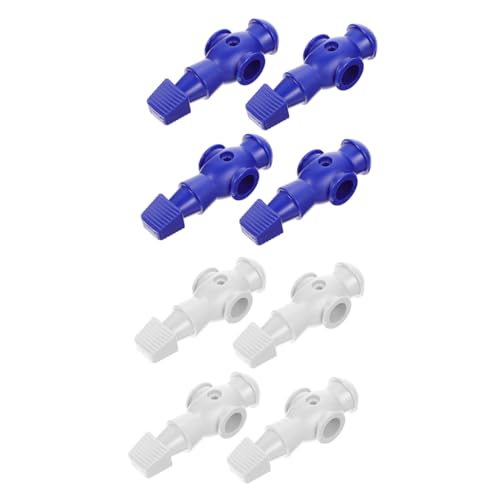 TOYANDONA 8 Stück Teiliges Tischfußball Spieler Figuren Zubehör für Tischfußballmaschine Hochwertige Langlebige Puppen Blau und Weiß Installieren für Unvergessliche Spielmomente TOYANDONA 8 Stück Teiliges Tischfußball Spieler Figuren Zubehör für Tischfußballmaschine Hochwertige Langlebige Puppen Blau und Weiß Installieren für Unvergessliche Spielmomente von TOYANDONA